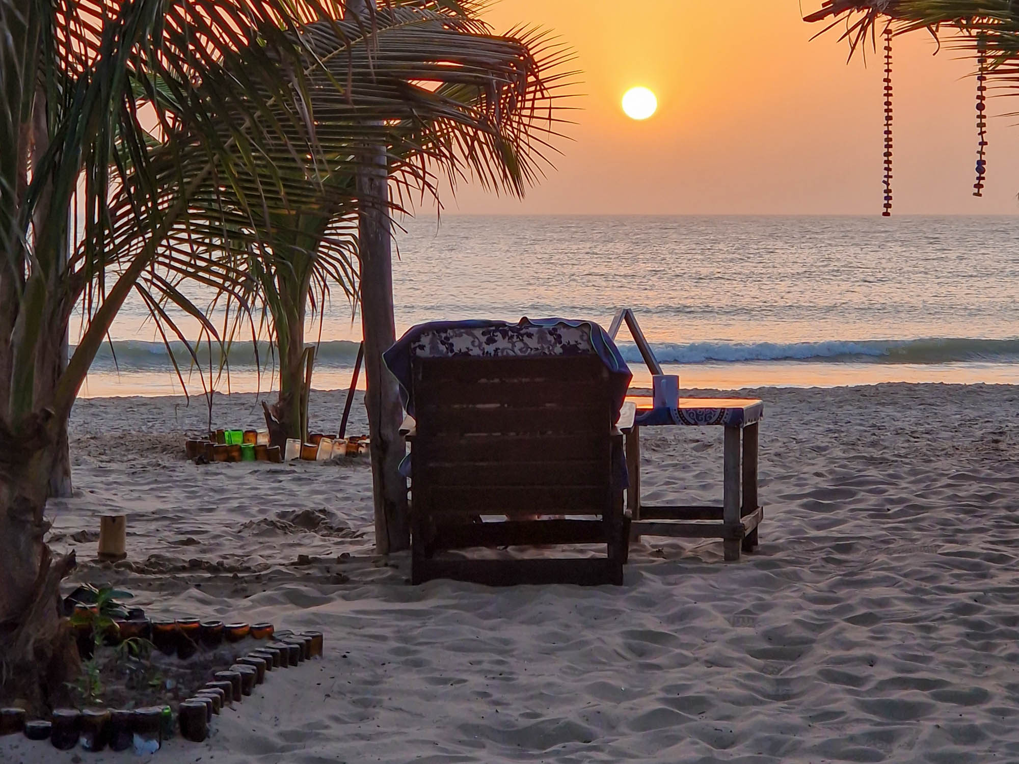 Sonnenuntergang am Meer